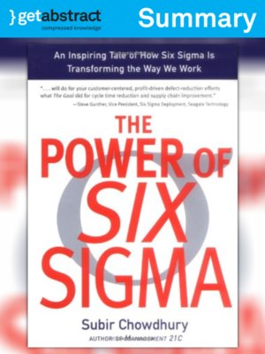 cover image of The Power of Six Sigma (Summary)